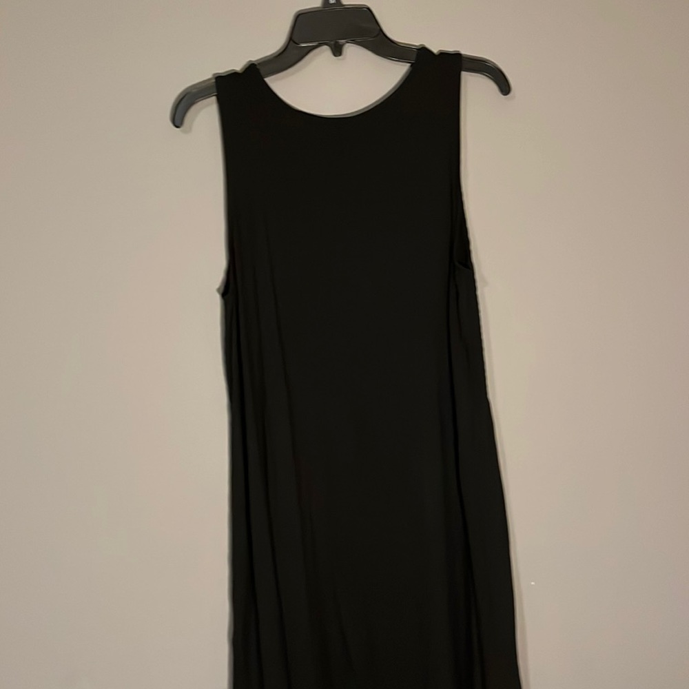 Black JJill Maxi Dress with smocked back size large
